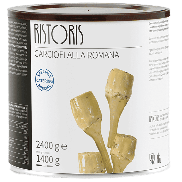 ROMAN STYLE ARTICHOKES IN OIL - TIN