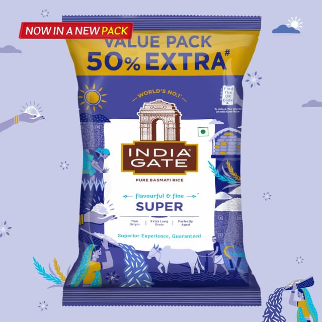 India Gate Basmati Rice Super 