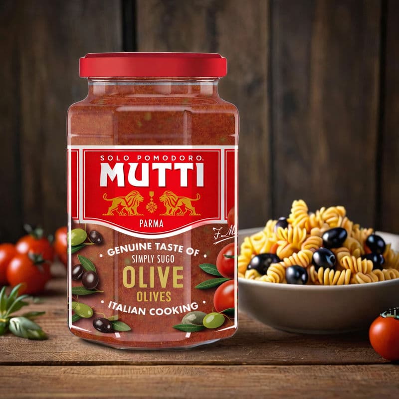 Mutti Italian Pasta Sauces - 400gm / OLIVES