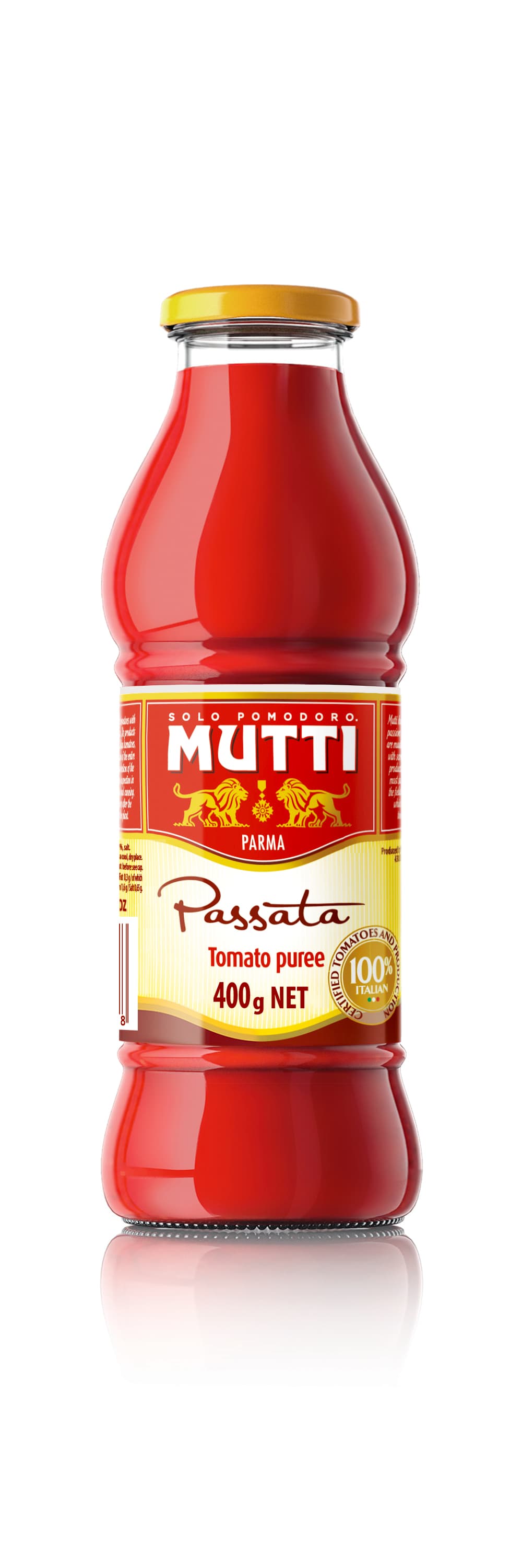 Tomato Puree - Bottle 400g. single Mutti  400g