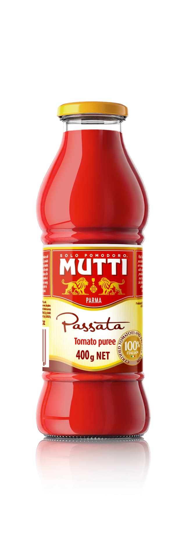 Tomato Puree - Bottle 400g. single Mutti  400g